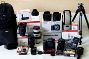 Canon EOS 7D 18MP with lens Kits