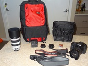 Canon camera;  canon lens and accessories