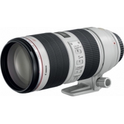 Canon - EF 70-200mm f/2.8L IS II USM Telephoto Zoom Lens - White
